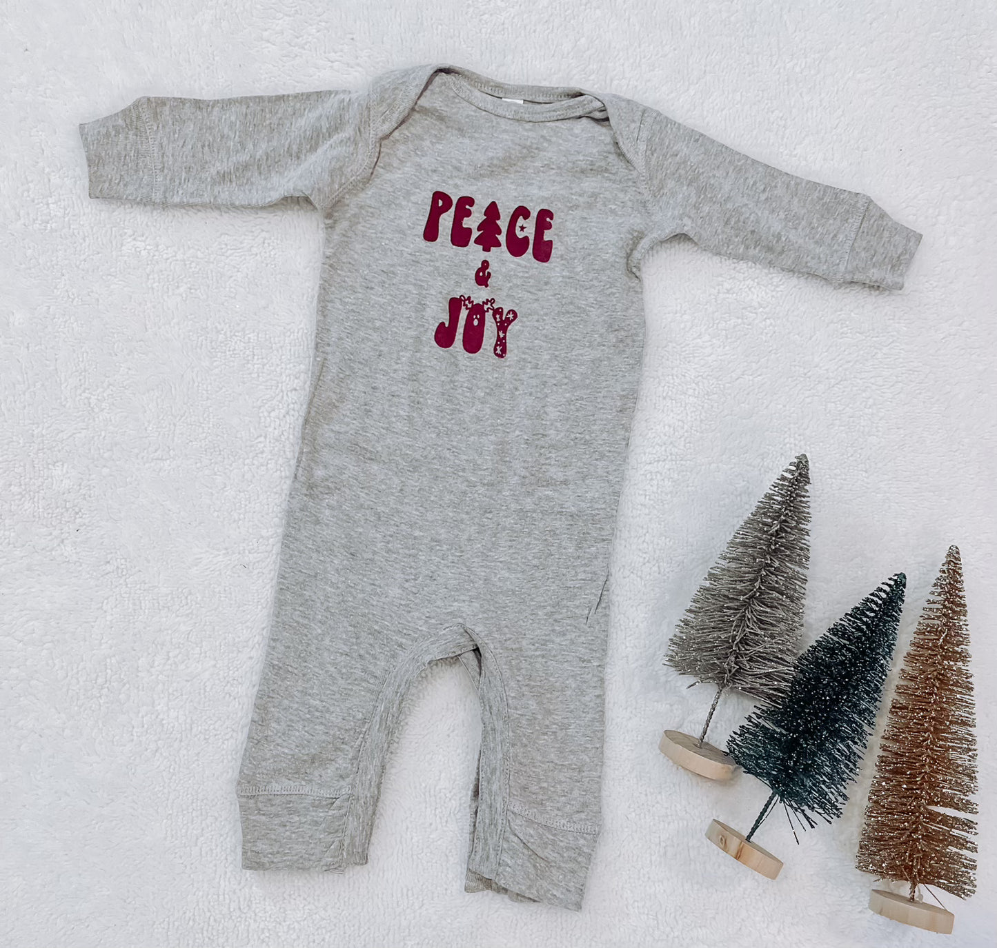 Peace & Joy Longsleeve Romper