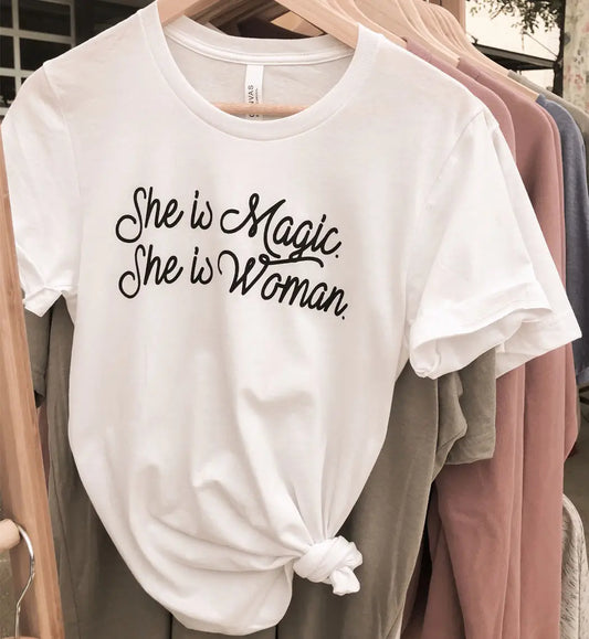 She Is Woman Short Sleeve